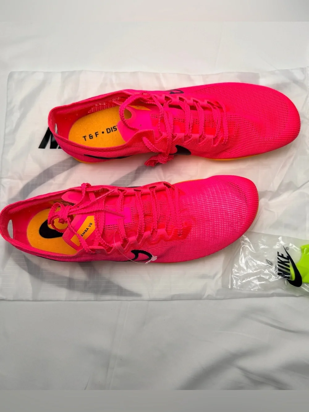 NIKE ZOOM MAMBA 6 Track Spike - Hot Pink/Orange